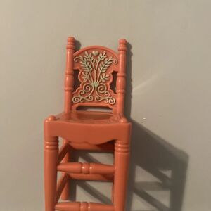 FISHER PRICE Loving Family Dollhouse KITCHEN BAR COUNTER STOOL ~ Tall Chair